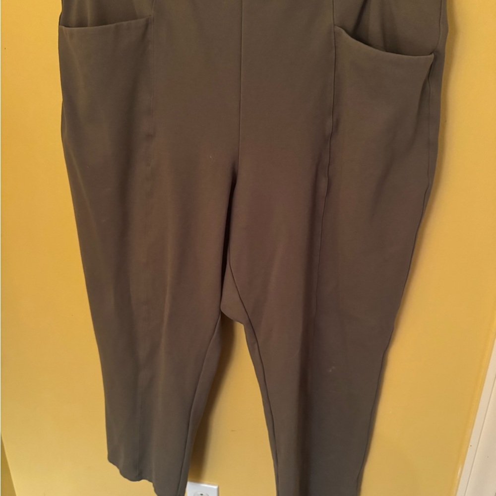 Olive Green Women's Pants